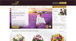 Desktop Screenshot of fleurop.de