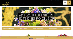 Desktop Screenshot of fleurop.cz