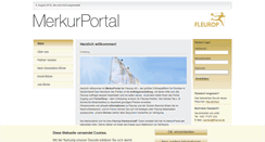 Desktop Screenshot of merkurportal.fleurop.de